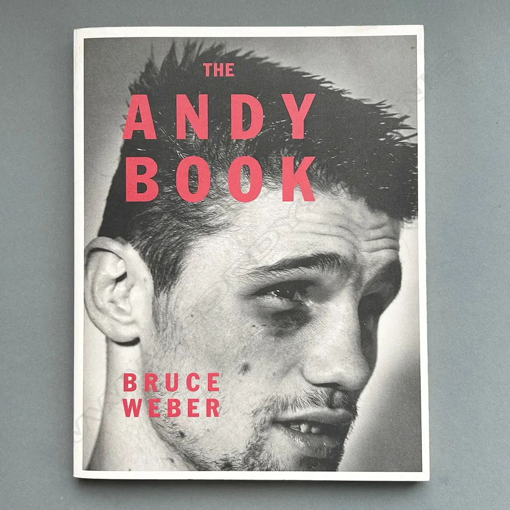 BRUCE WEBER: THE ANDY BOOK Image 1++